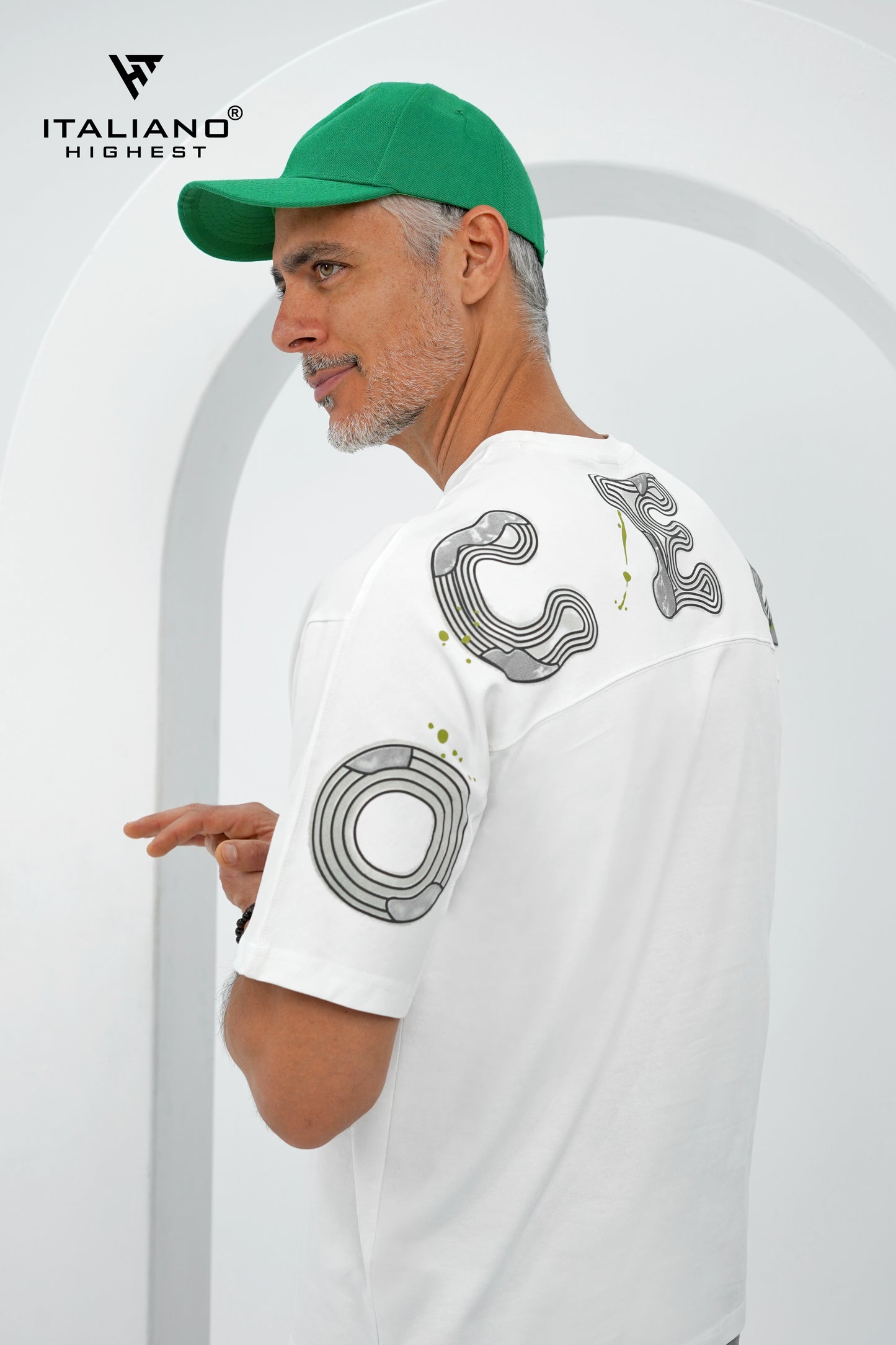 Men OverSize T-Shirt Italiano ITSH1149