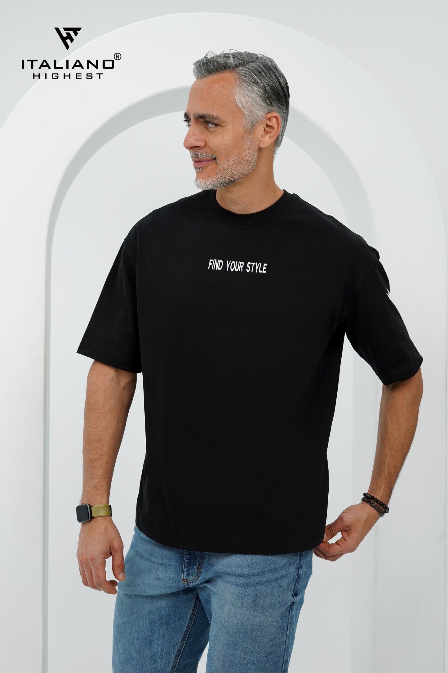 Men T-Shirt OverSize Italiano ITSH1148
