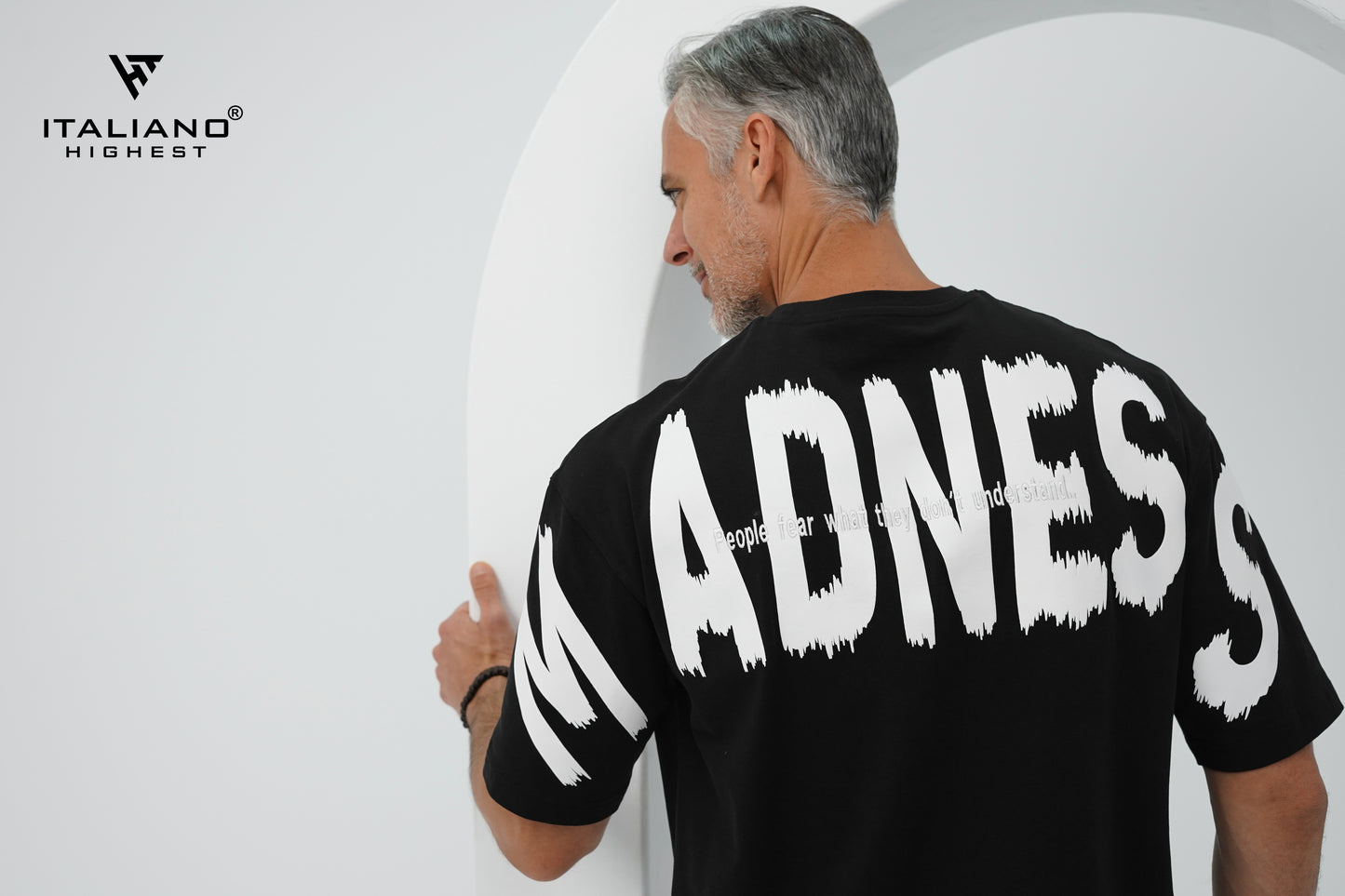 Men T-Shirt OverSize Italiano ITSH1148