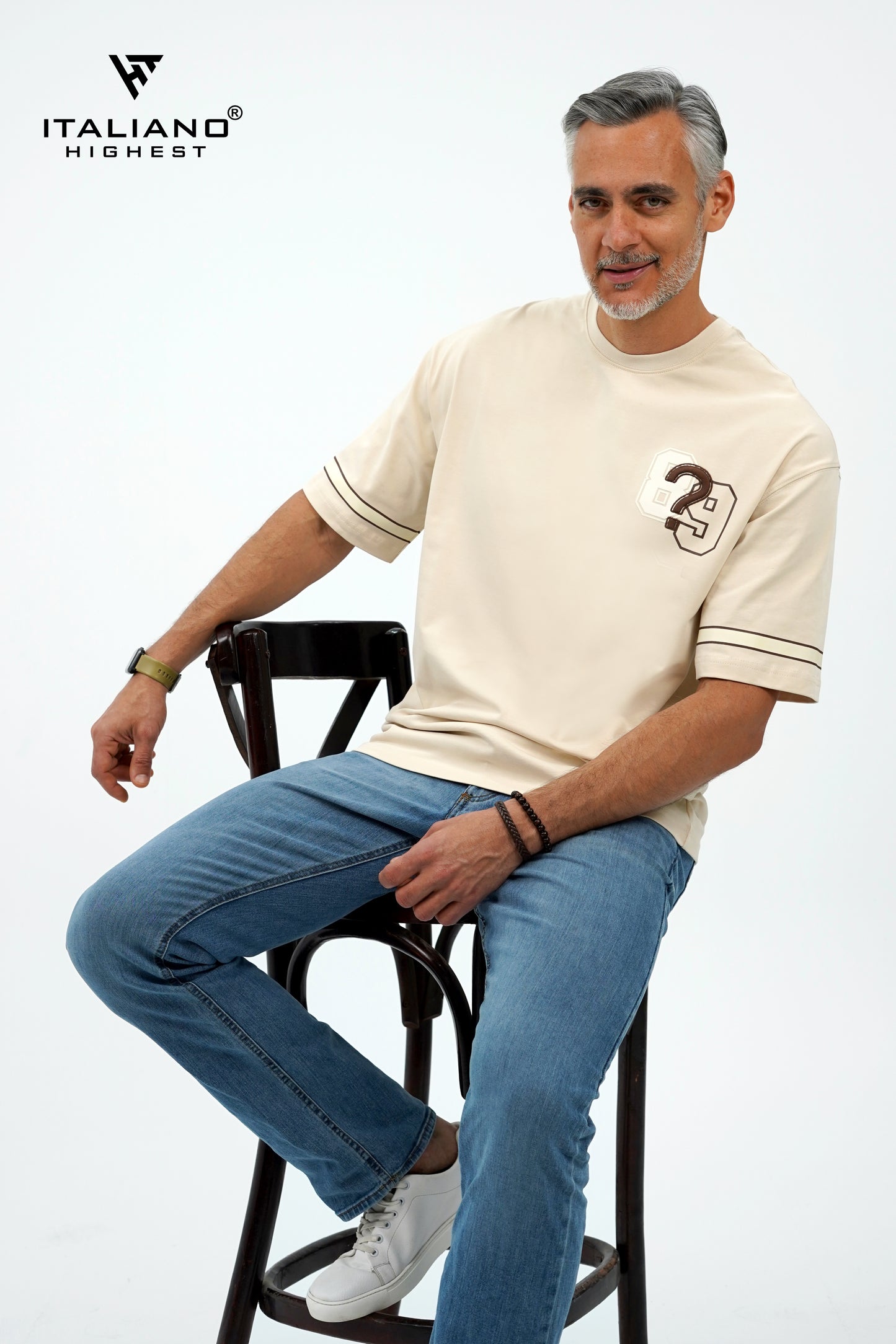 Men T-Shirt OverSize Italiano ITSH1158