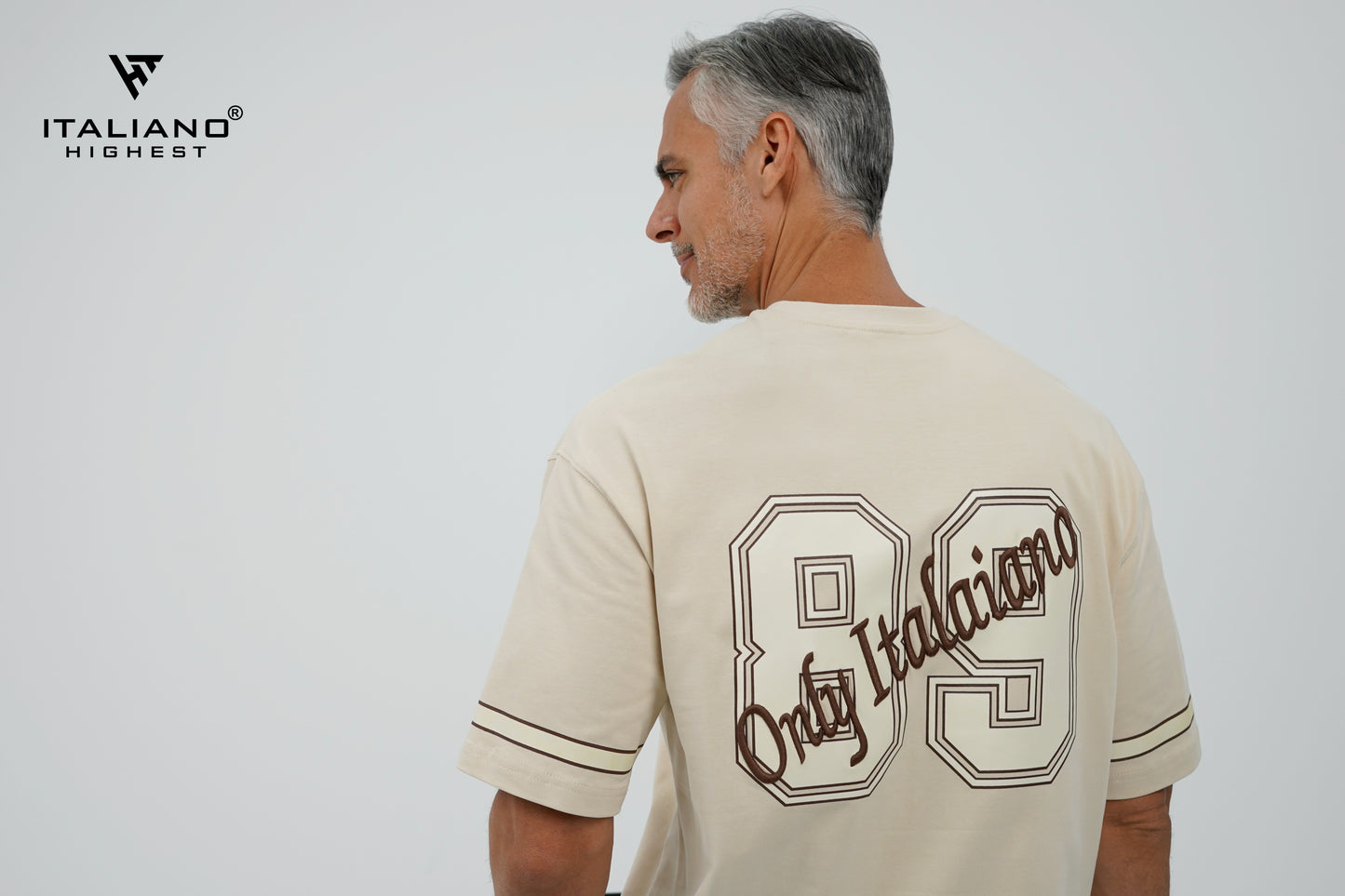 Men T-Shirt OverSize Italiano ITSH1158