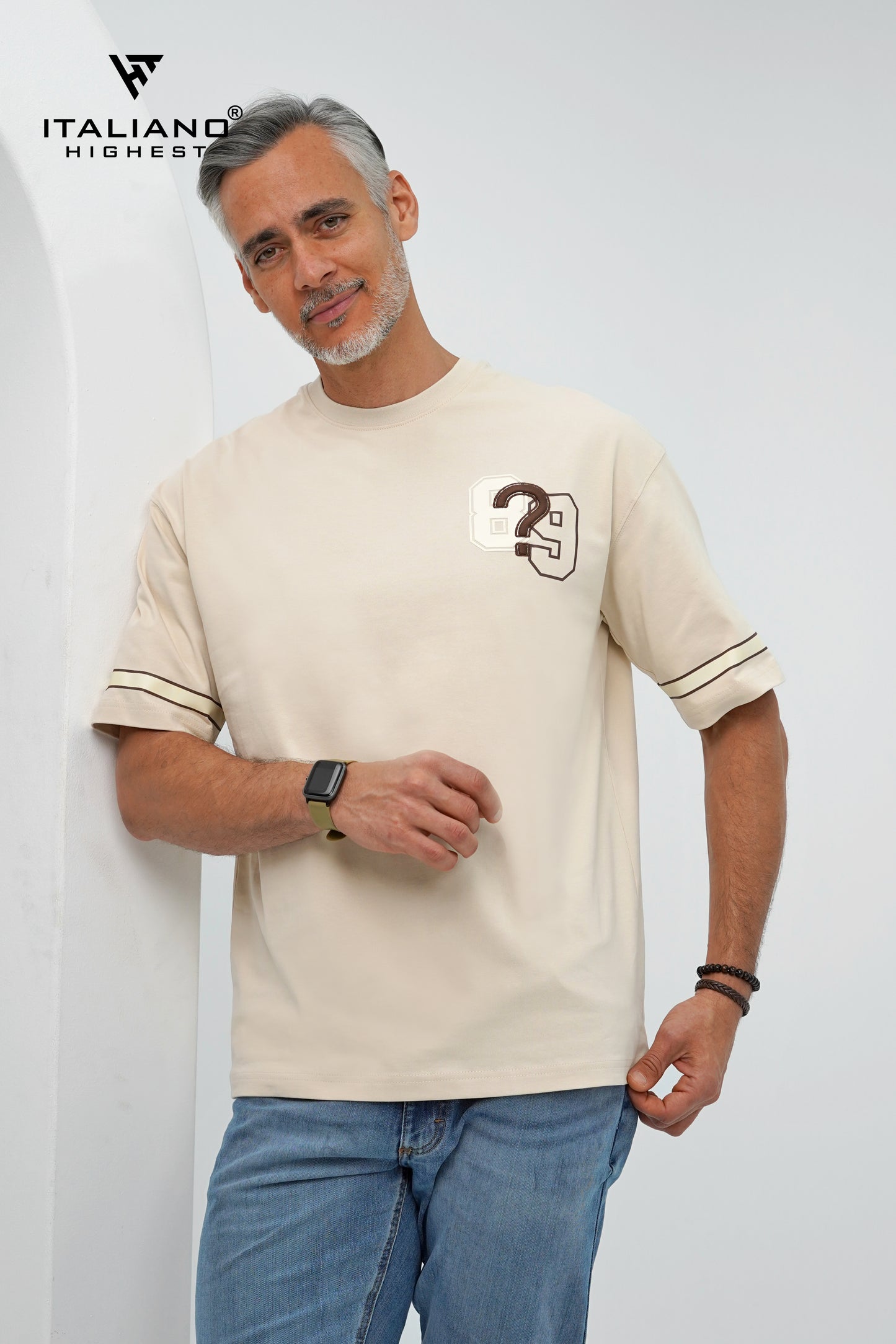 Men T-Shirt OverSize Italiano ITSH1158