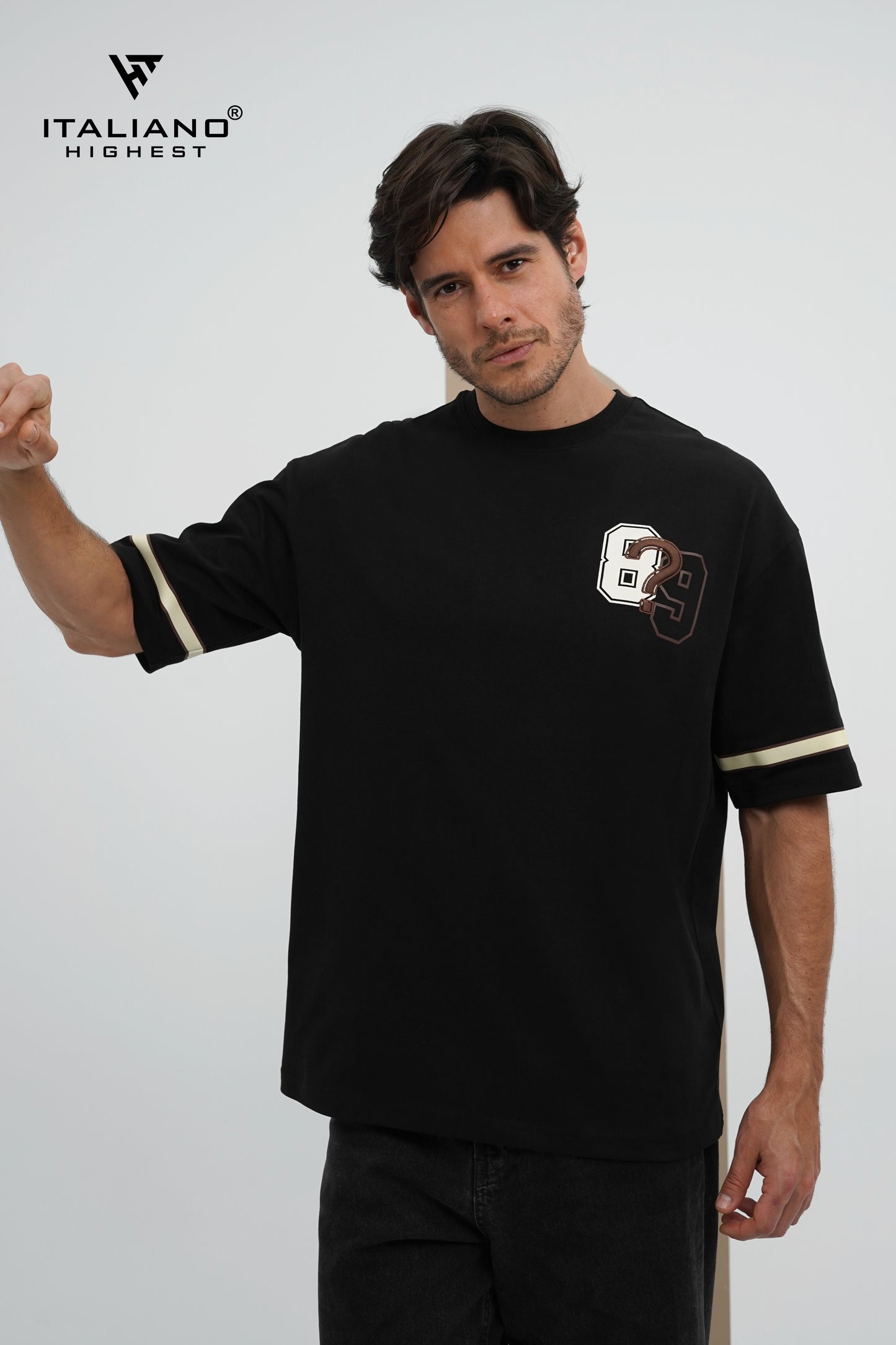 Men T-Shirt OverSize Italiano ITSH1158