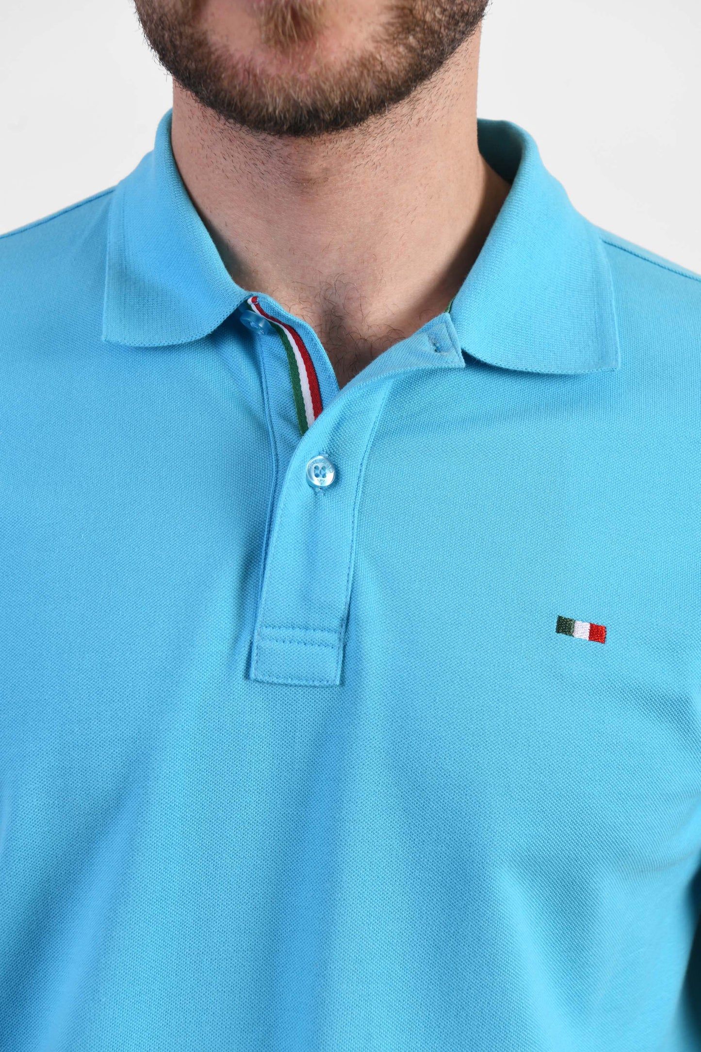 Men T-Shirt Polo Italiano ITSH320