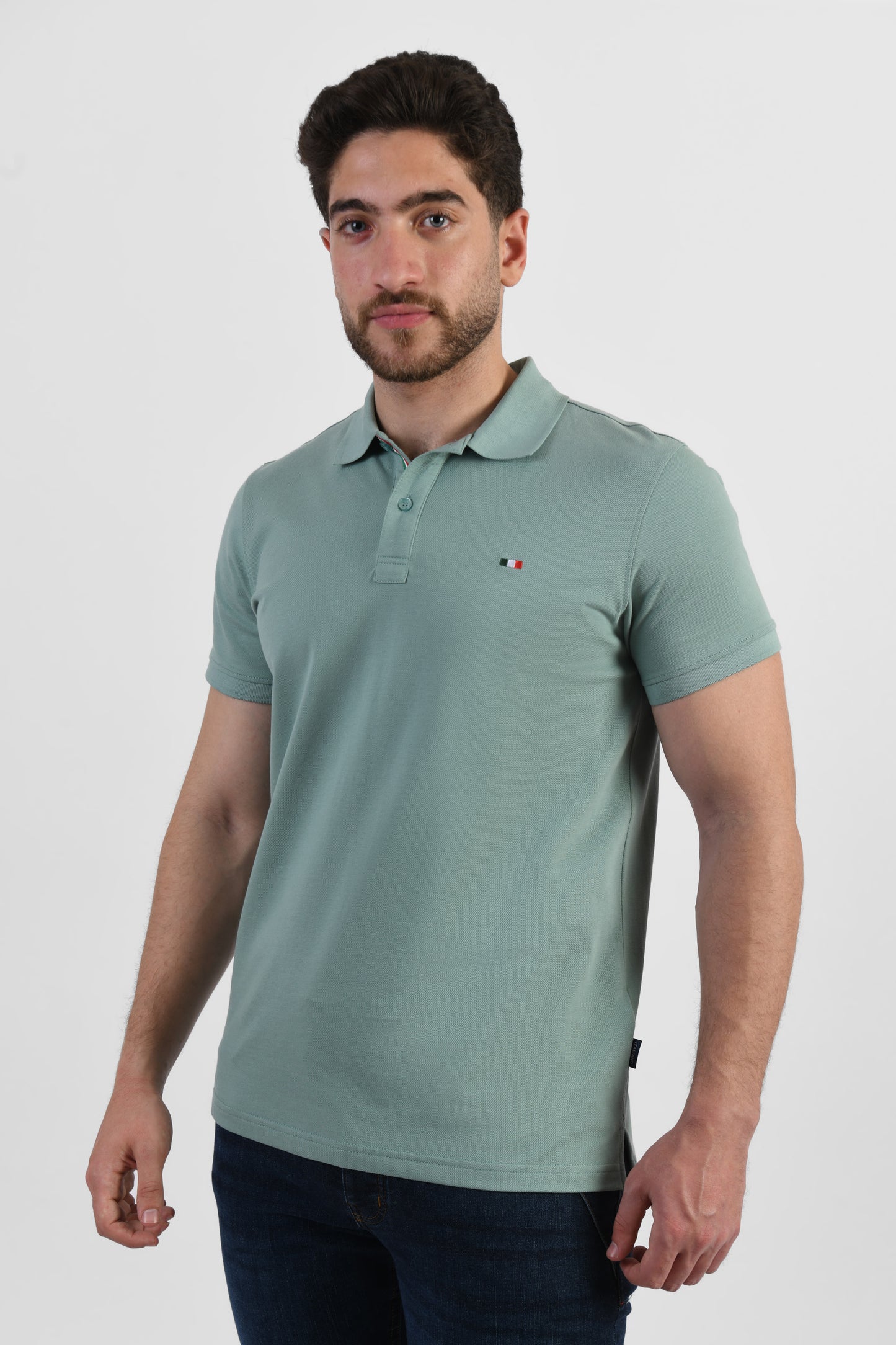 Men T-Shirt Polo Italiano ITSH320