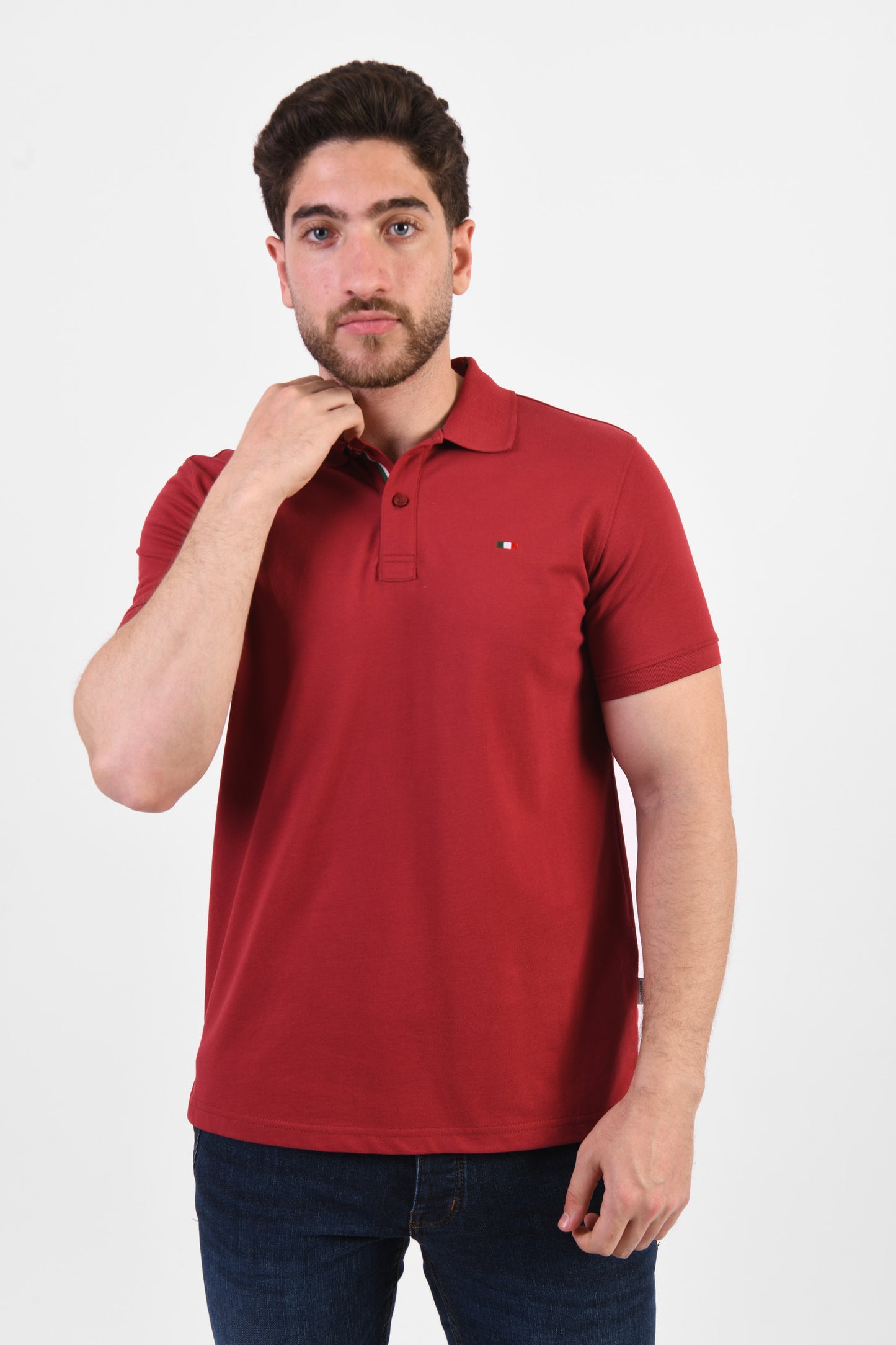 Men T-Shirt Polo Italiano ITSH320