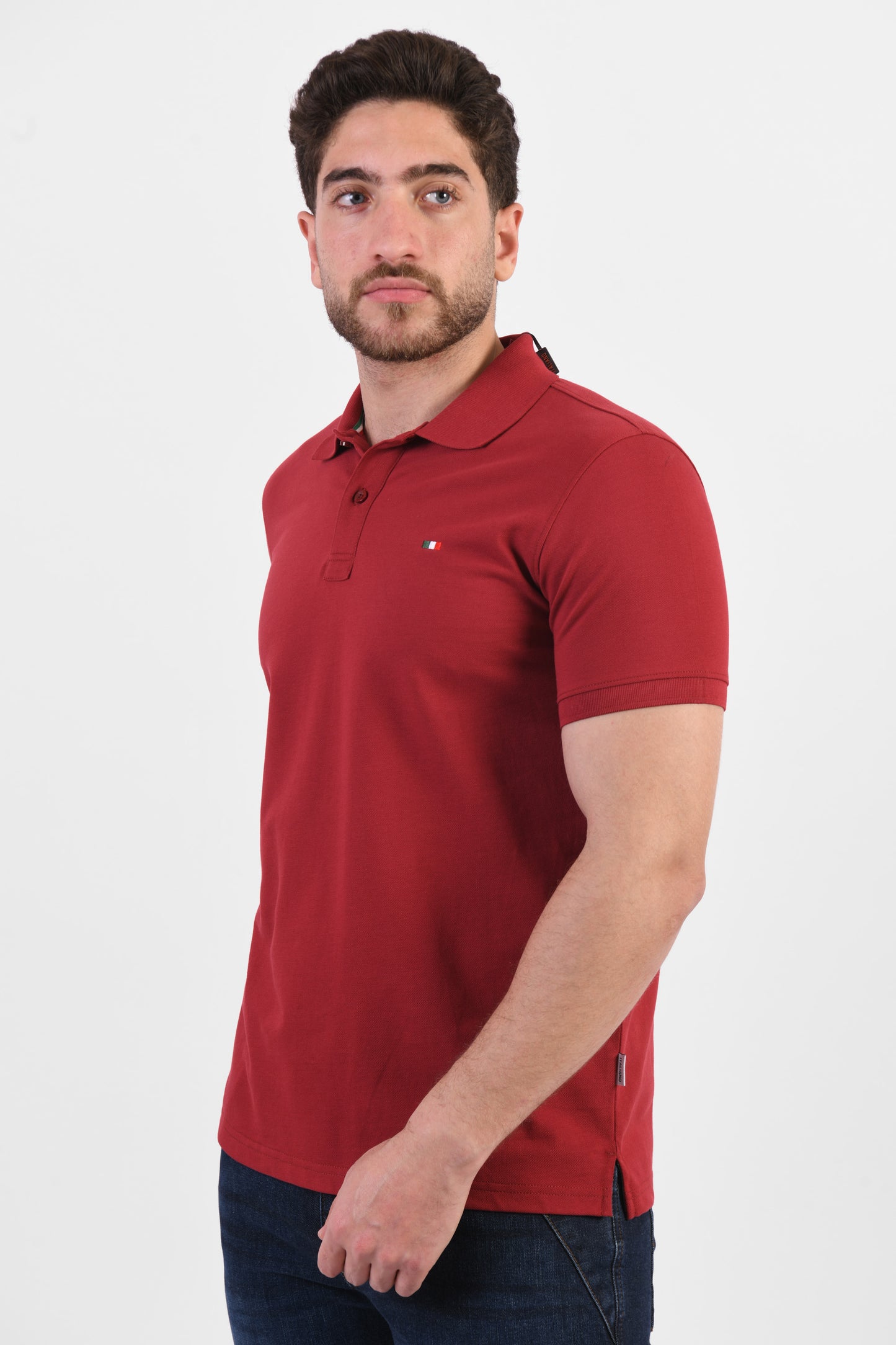 Men T-Shirt Polo Italiano ITSH320