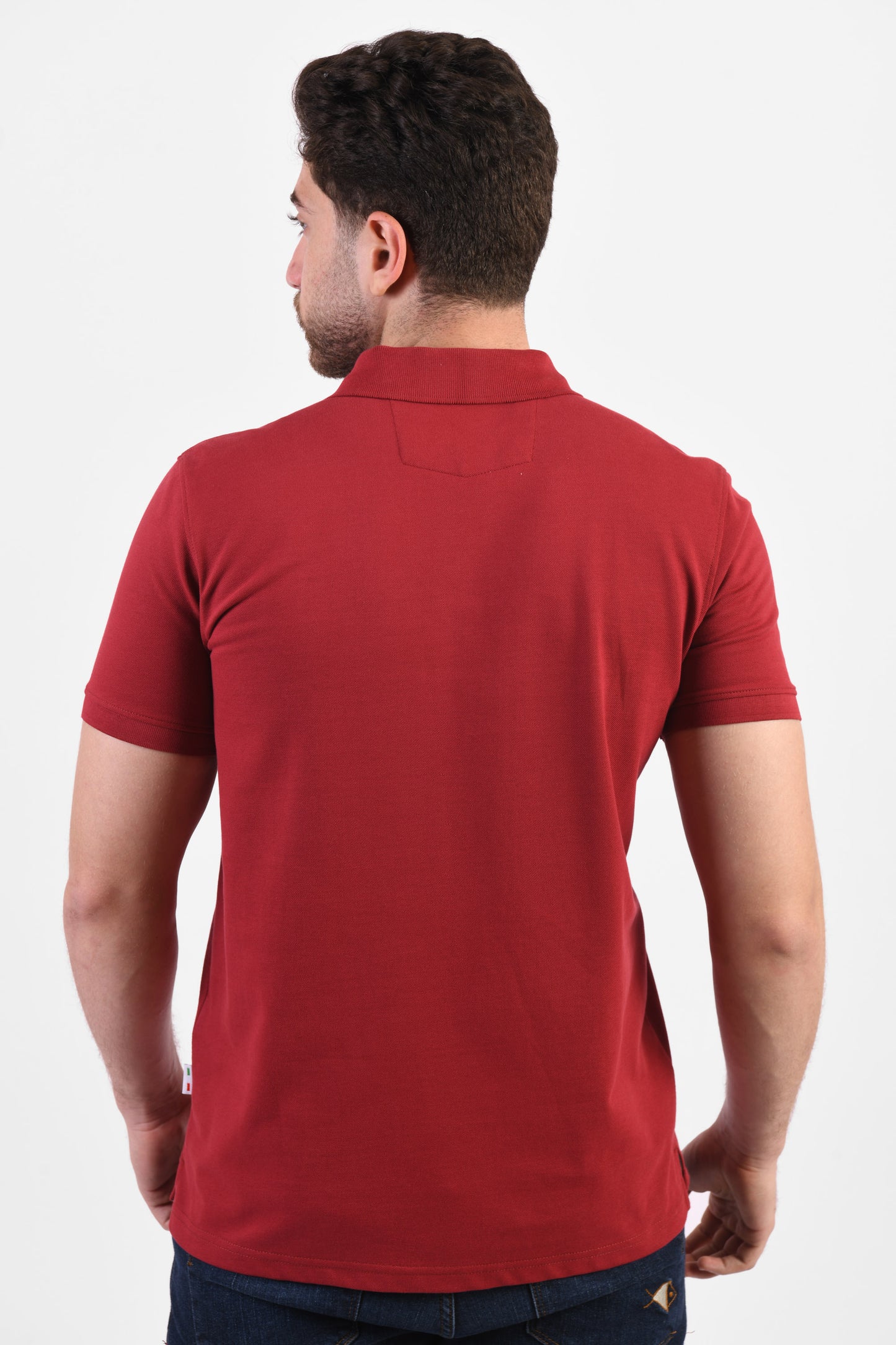 Men T-Shirt Polo Italiano ITSH320