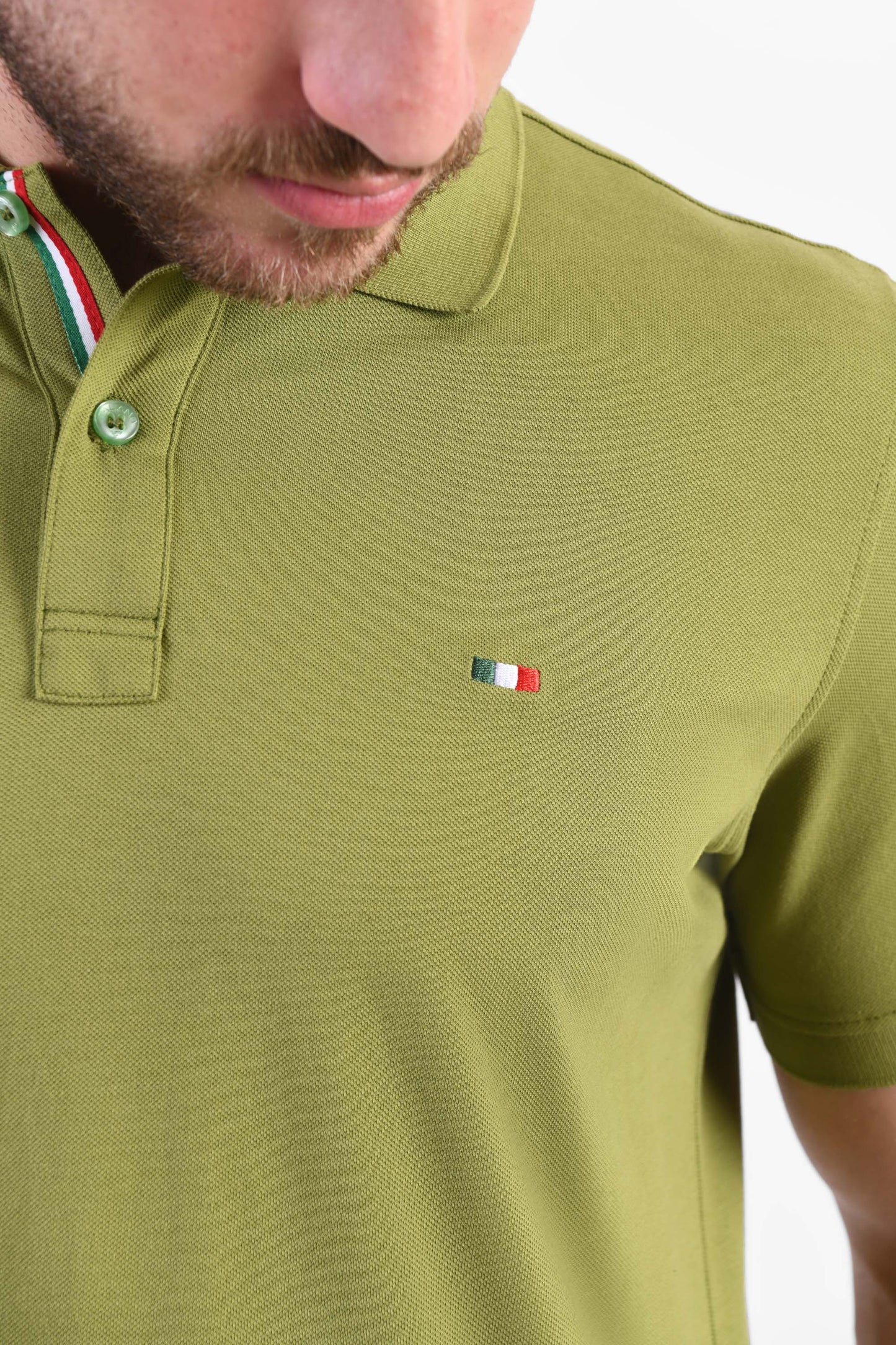 Men T-Shirt Polo Italiano ITSH320