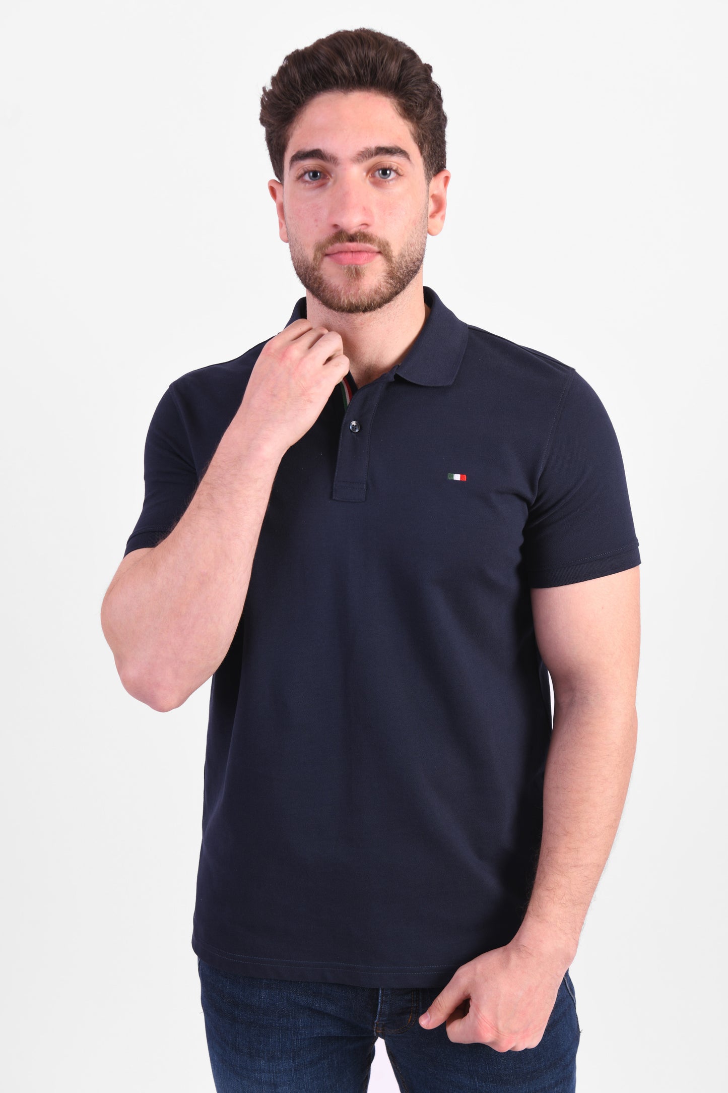 Men T-Shirt Polo Italiano ITSH320