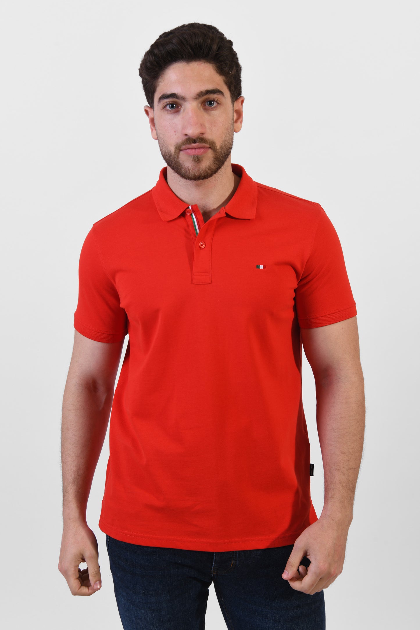 Men T-Shirt Polo Italiano ITSH320