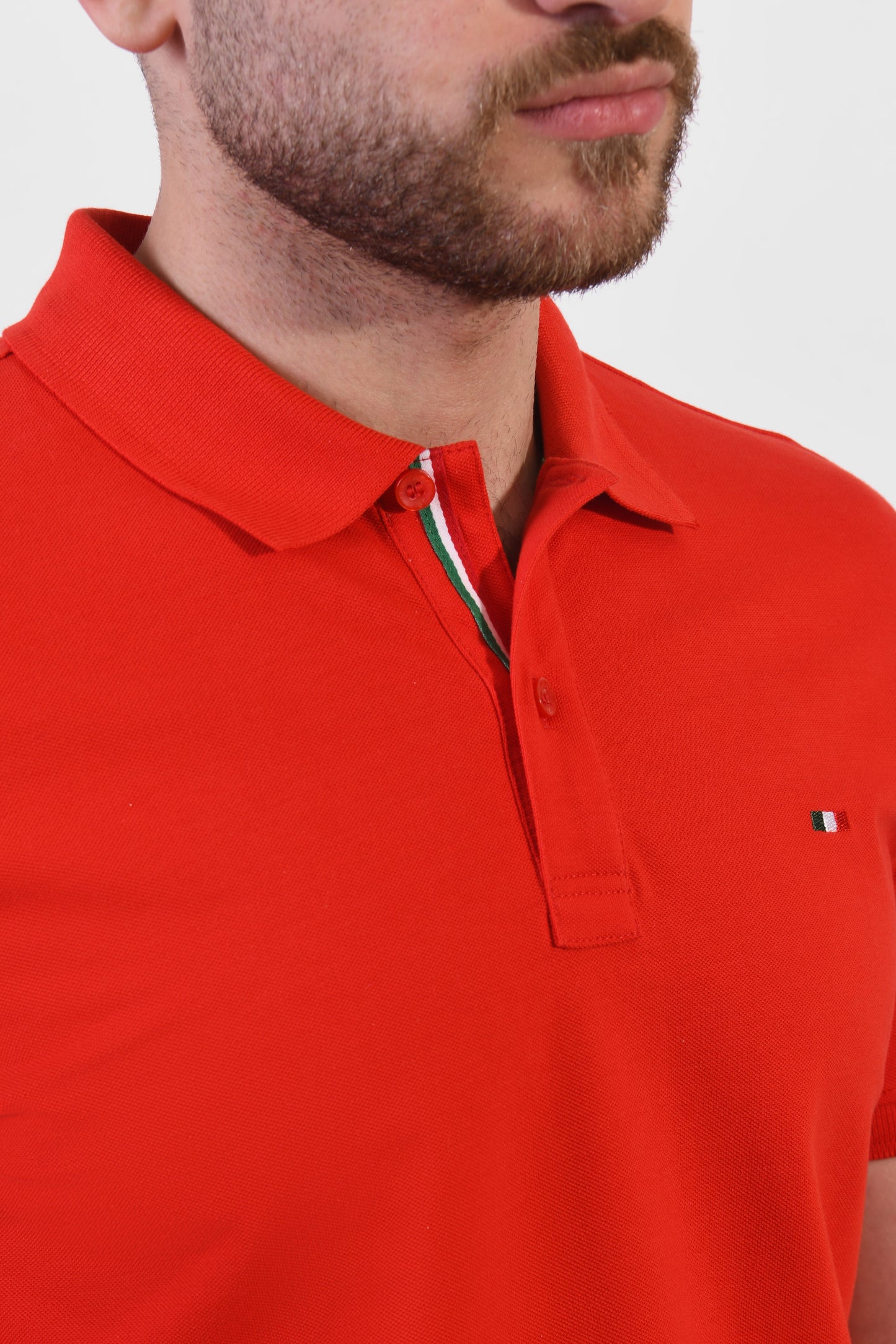 Men T-Shirt Polo Italiano ITSH320
