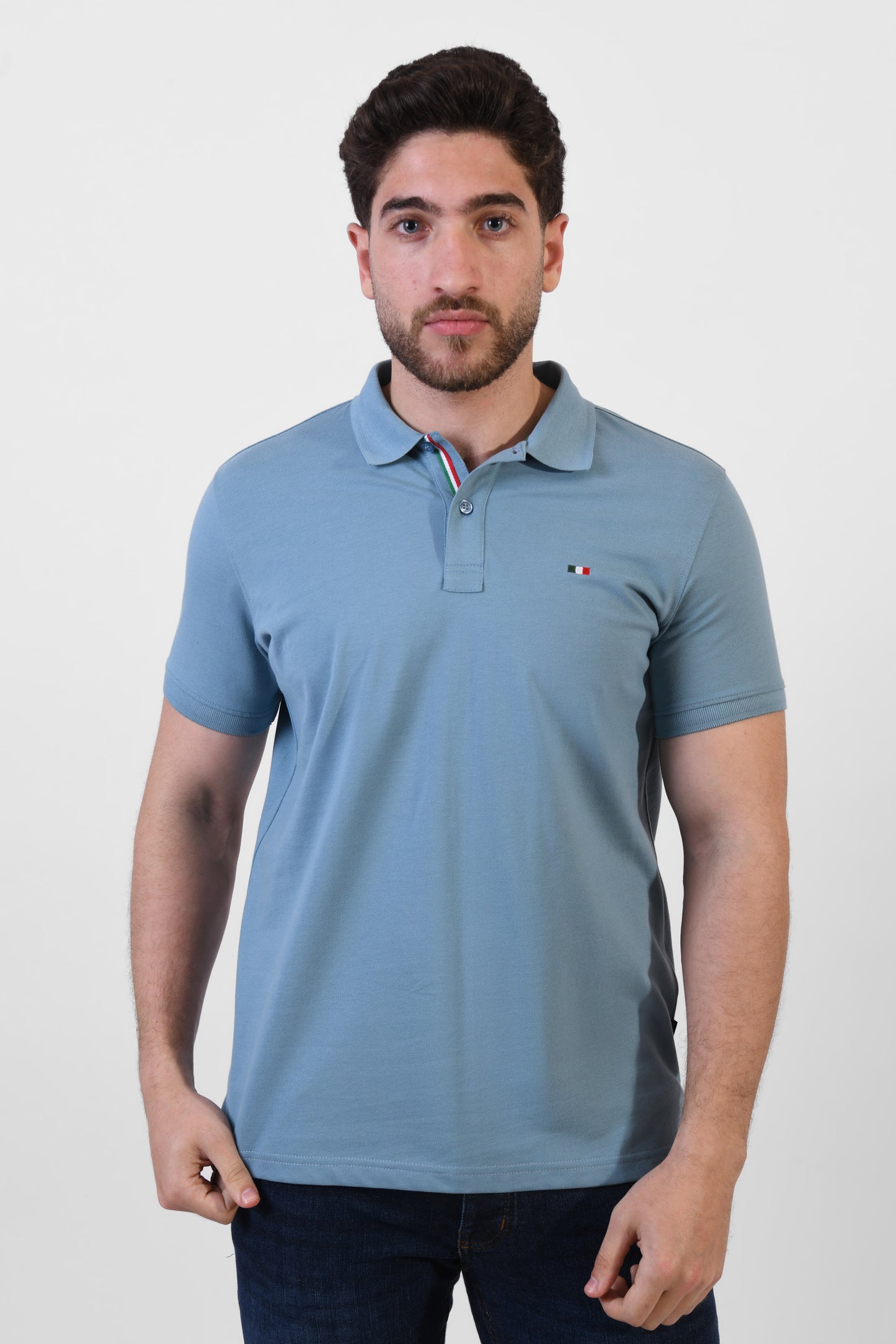 Men T-Shirt Polo Italiano ITSH320