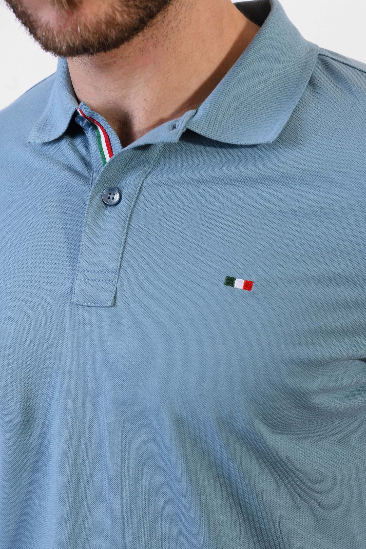 Men T-Shirt Polo Italiano ITSH320