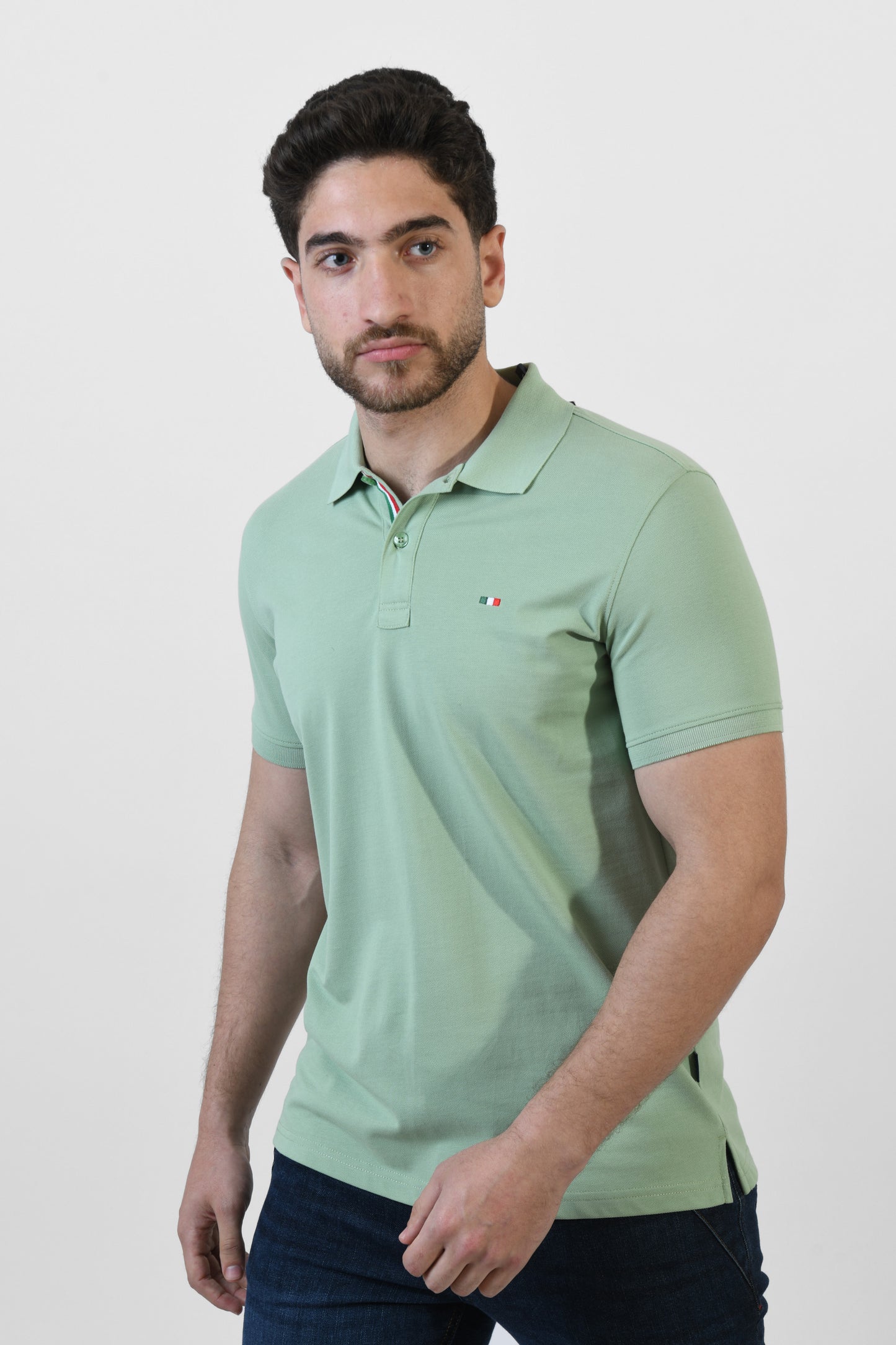 Men T-Shirt Polo Italiano ITSH320