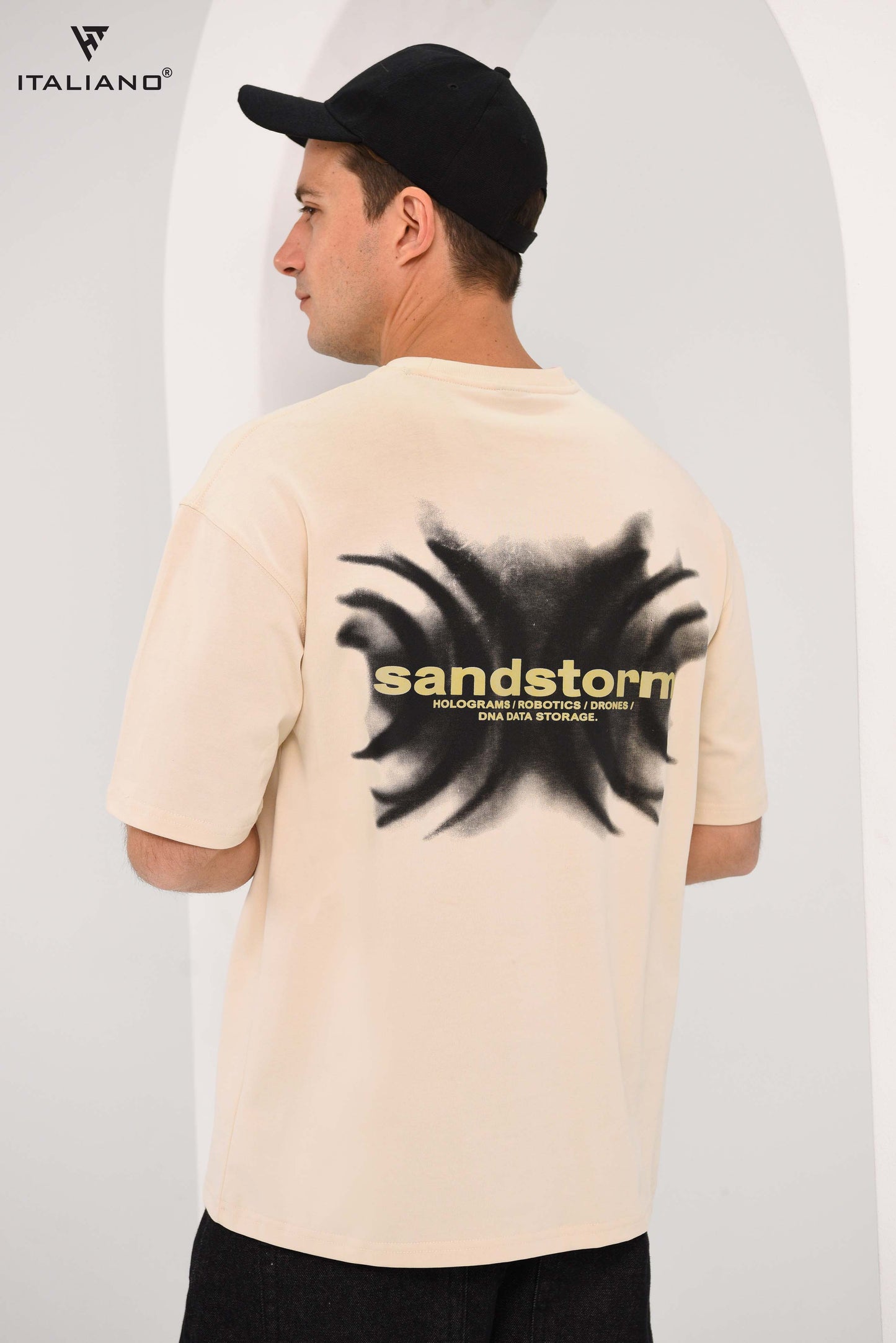 Men OverSize T-Shirt Italiano ITSH159