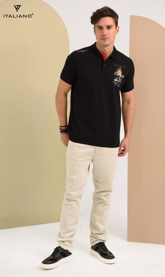 Men T-Shirt polo Italiano ITSH 107