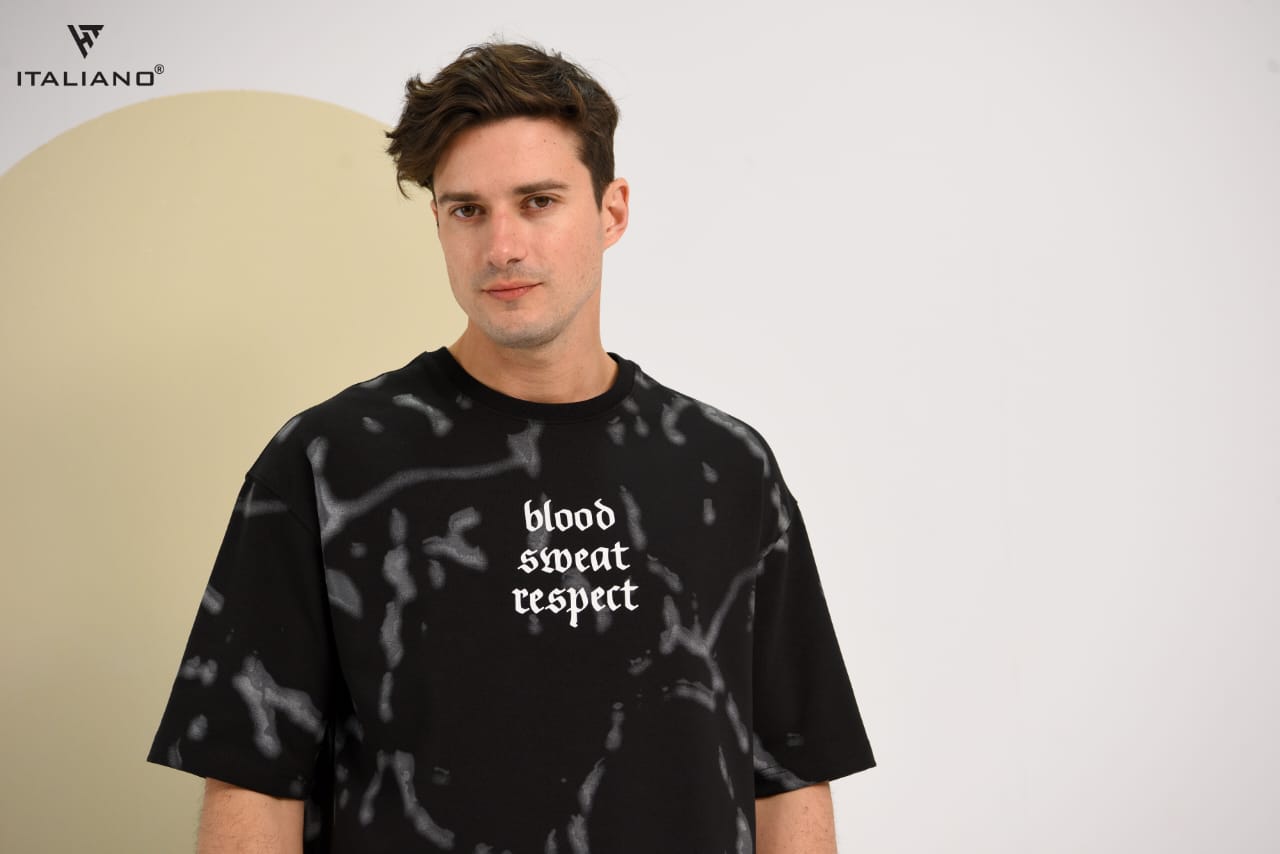 Men T- Shirt OverSize Italiano ITSH 446