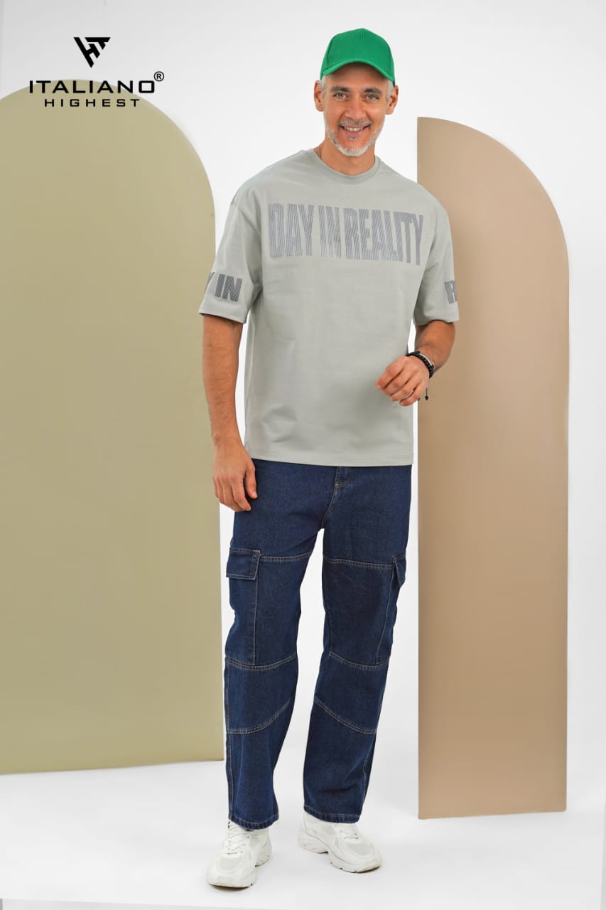 Men T-Shirt OverSize Italiano ITSH1146