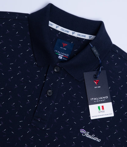 Men T-Shirt polo Italiano ITSH 516