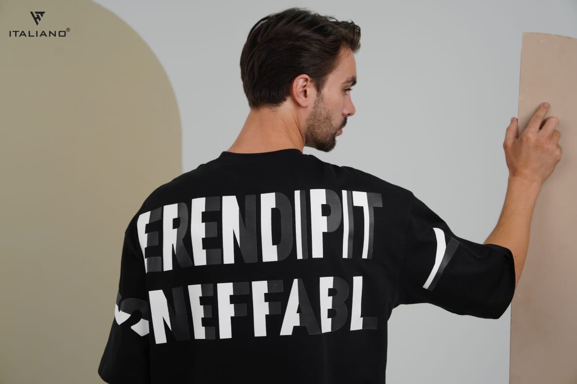 Men T-Shirt OverSize Italiano ITSH1167