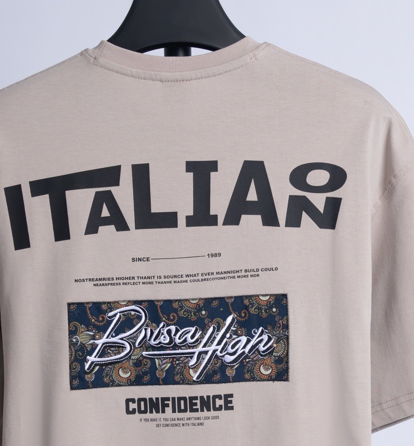 Men T-Shirt OverSize Italiano ITSH440