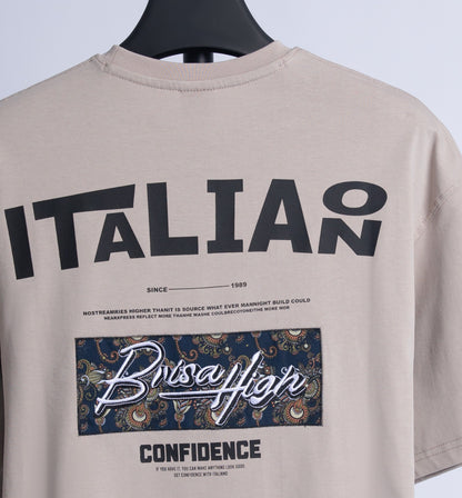 Men T-Shirt OverSize Italiano ITSH440
