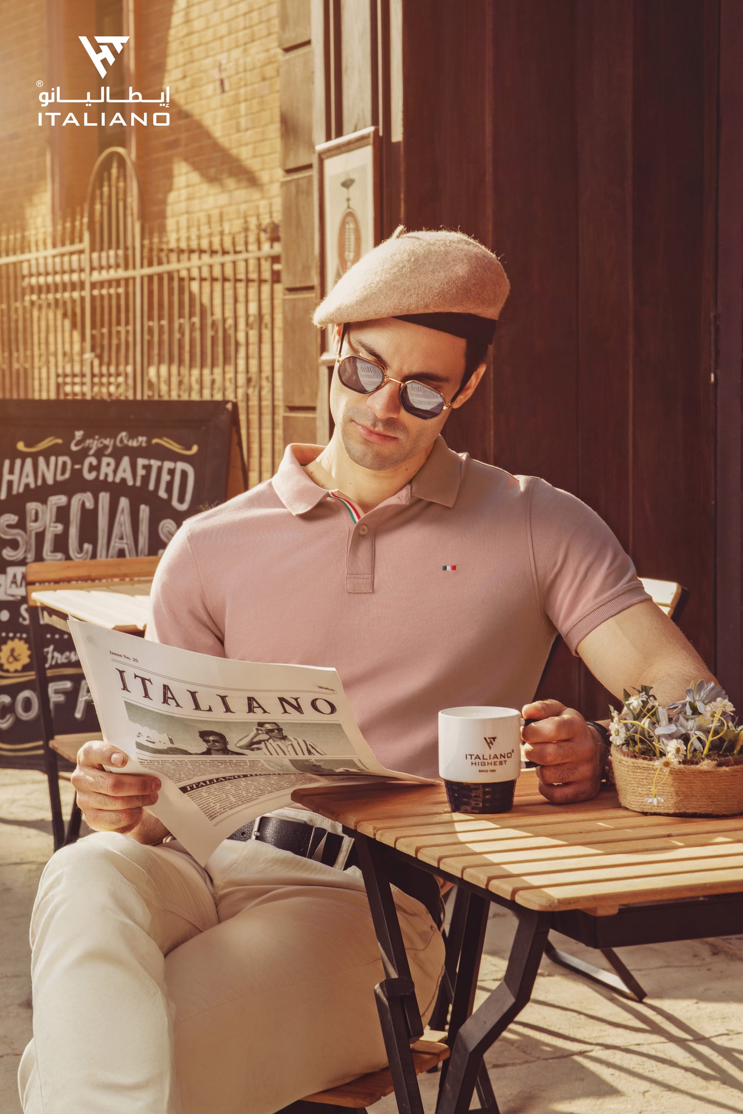 Men Polo T-Shirt ITSH320