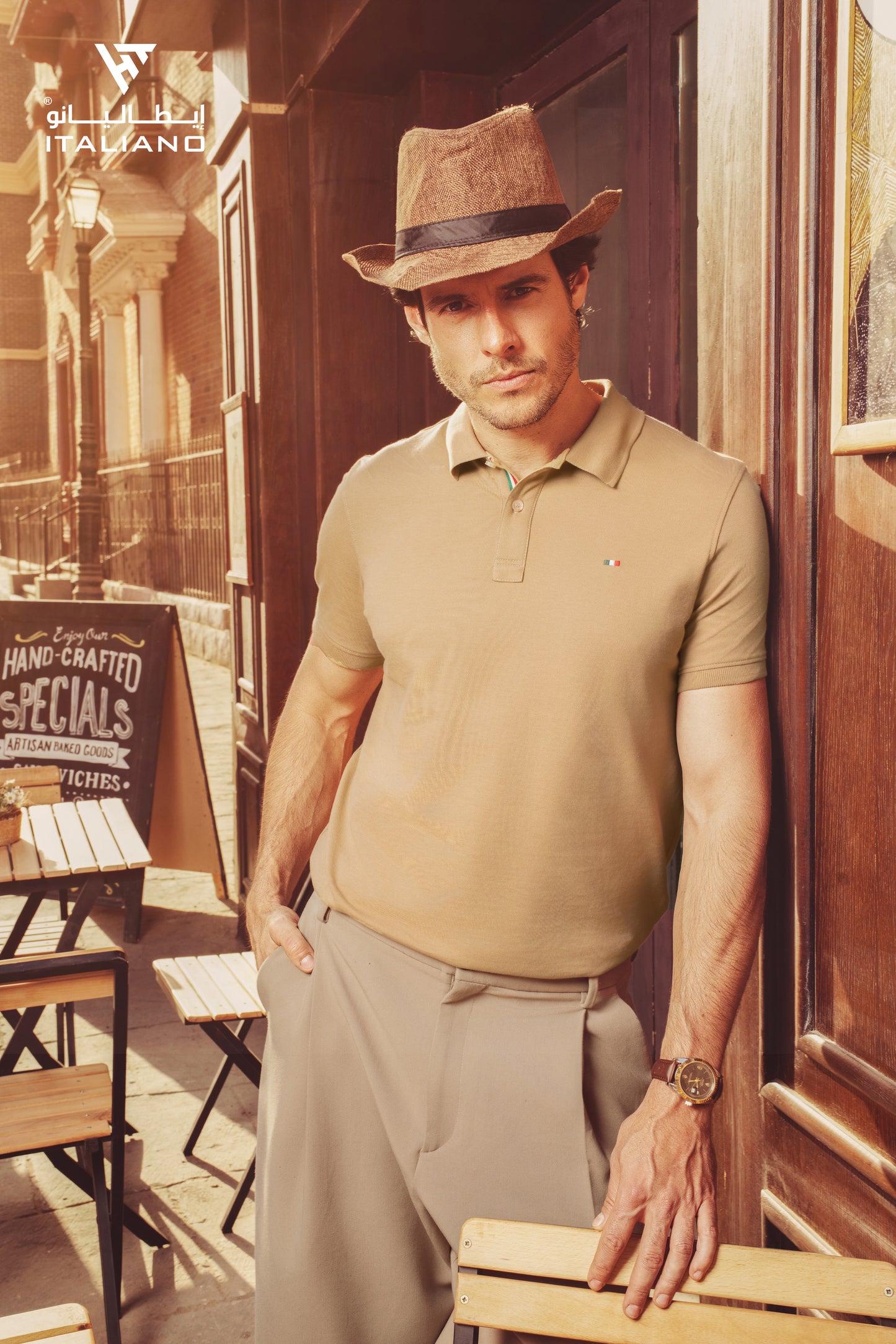 Men Polo T-Shirt ITSH320