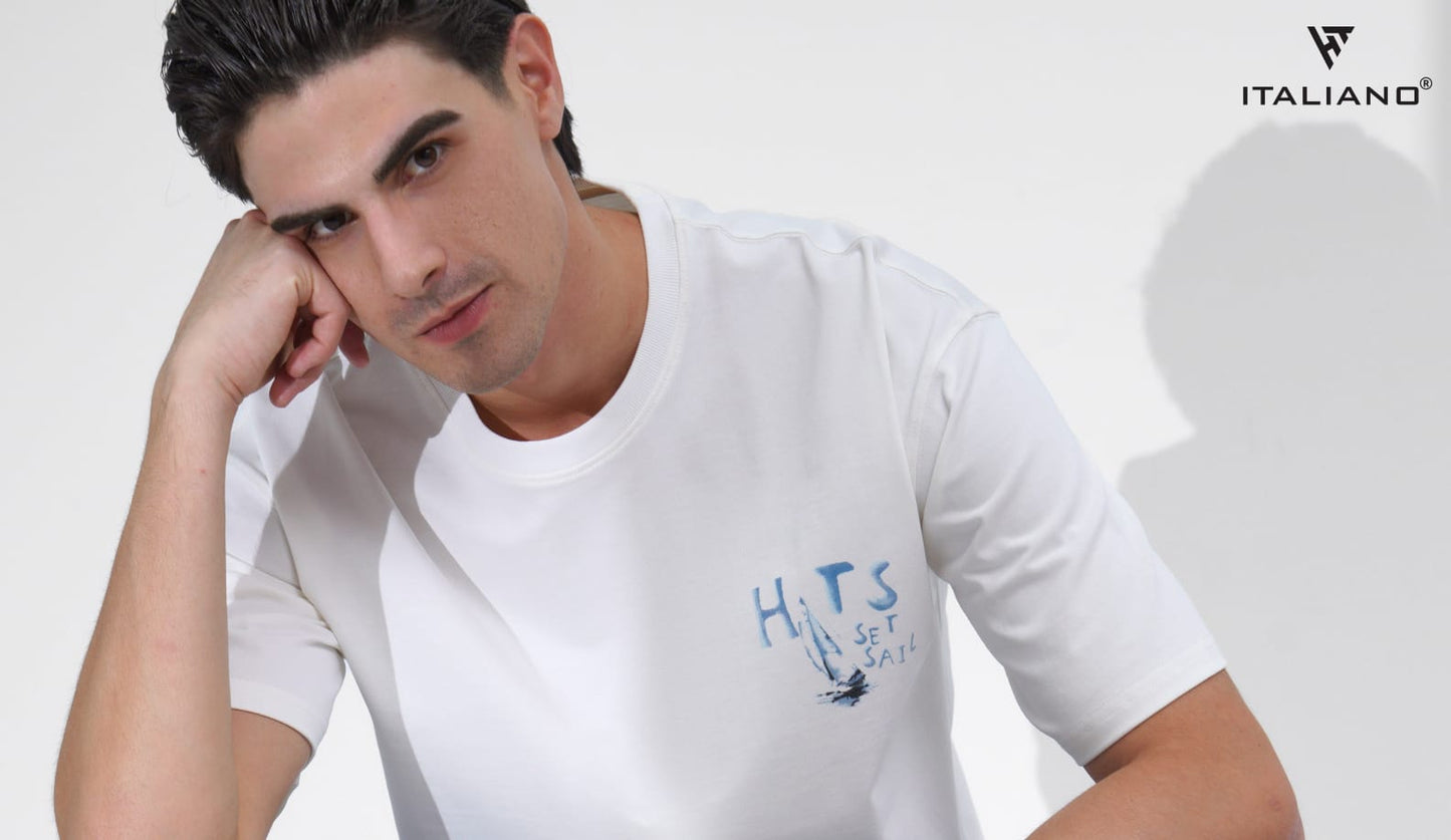 Men OverSize T-Shirt Italiano ITSH160