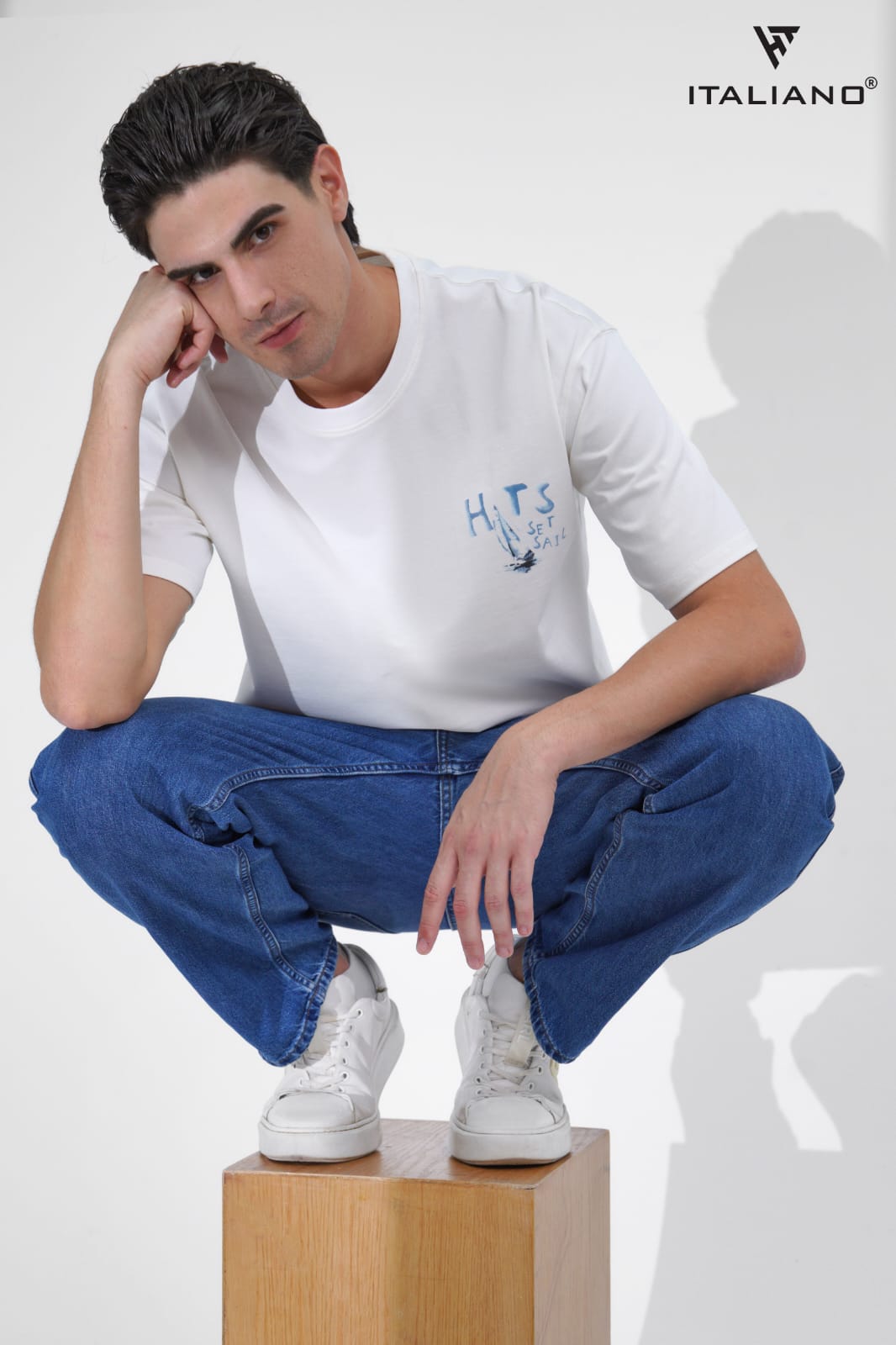 Men OverSize T-Shirt Italiano ITSH160