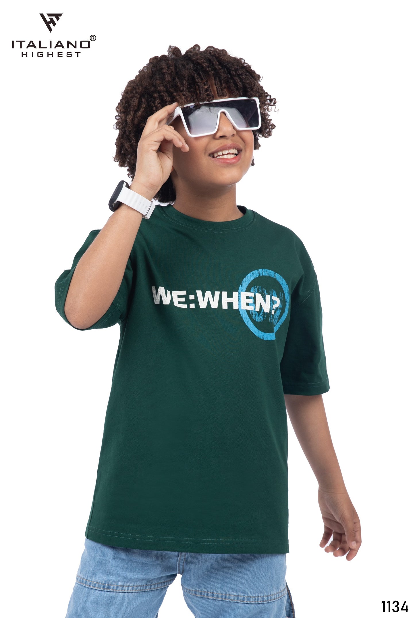 Boys T-Shirt OverSize Italiano ITSH1134