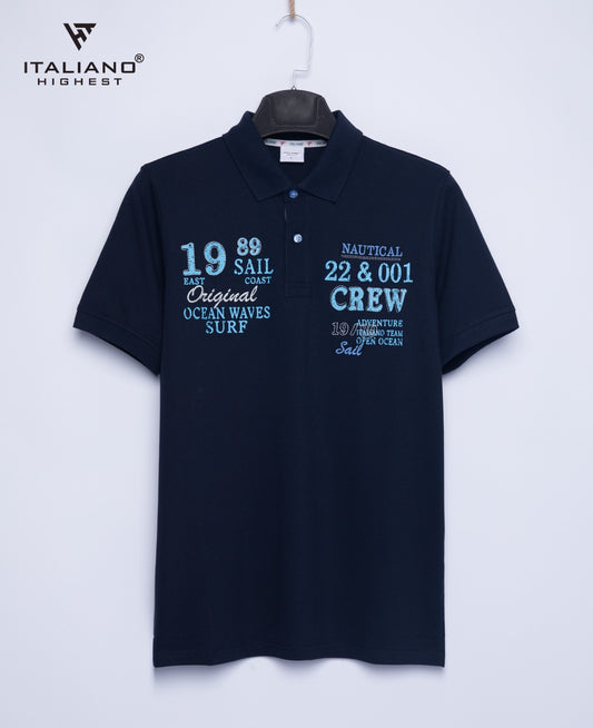 Men T-Shirt Polo Italiano ITSH08