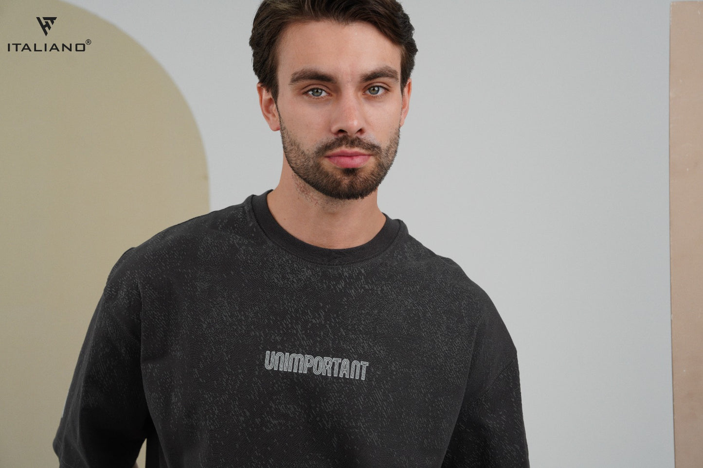 Men T-Shirt OverSize Italiano ITSH1200