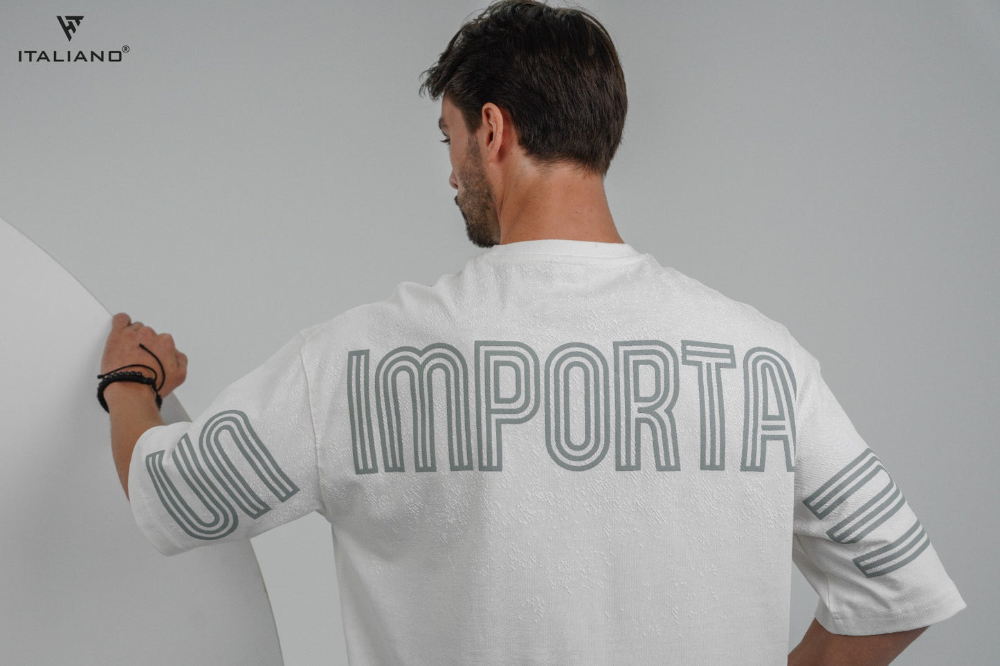 Men T-Shirt OverSize Italiano ITSH1200
