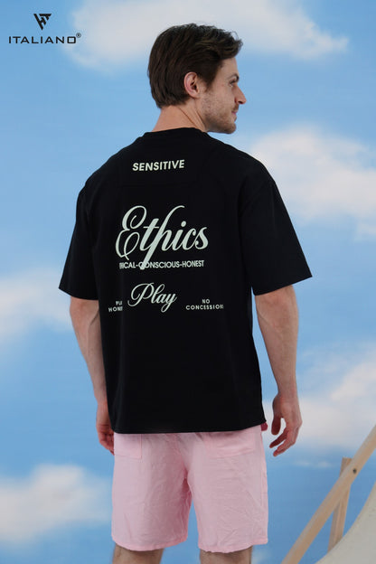 Men T-Shirt OverSize Italiano ITSH 1177