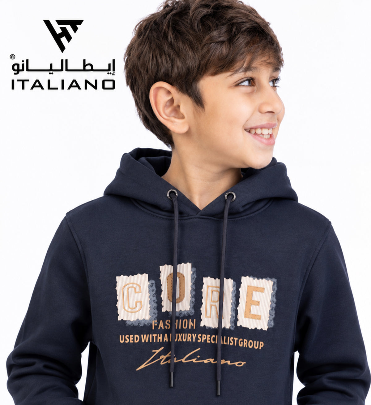 Boys Hoodie Italiano38