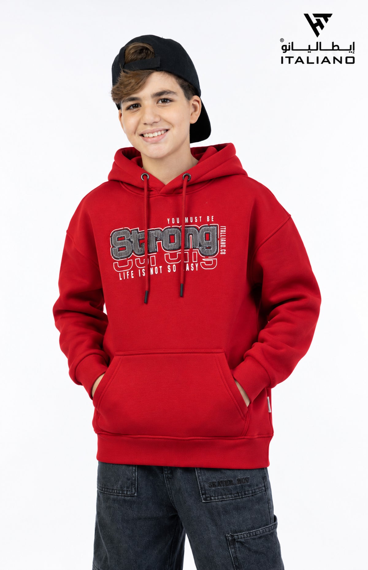 Boys OverSize Hoodie Italiano31