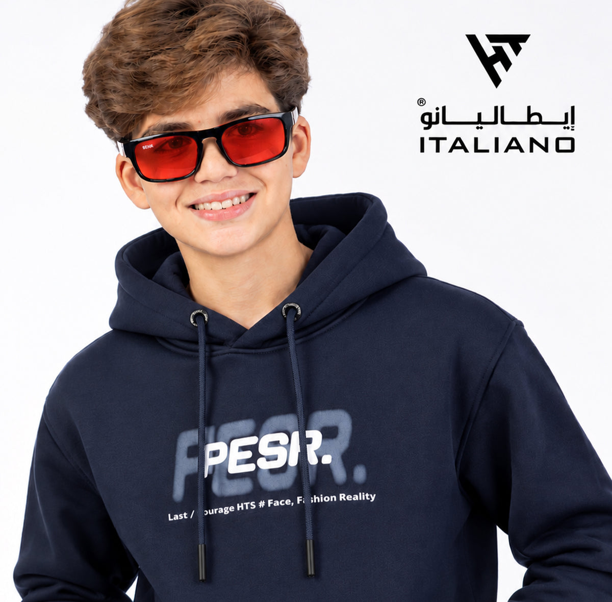 Boys OverSize Hoodie Set Italiano133