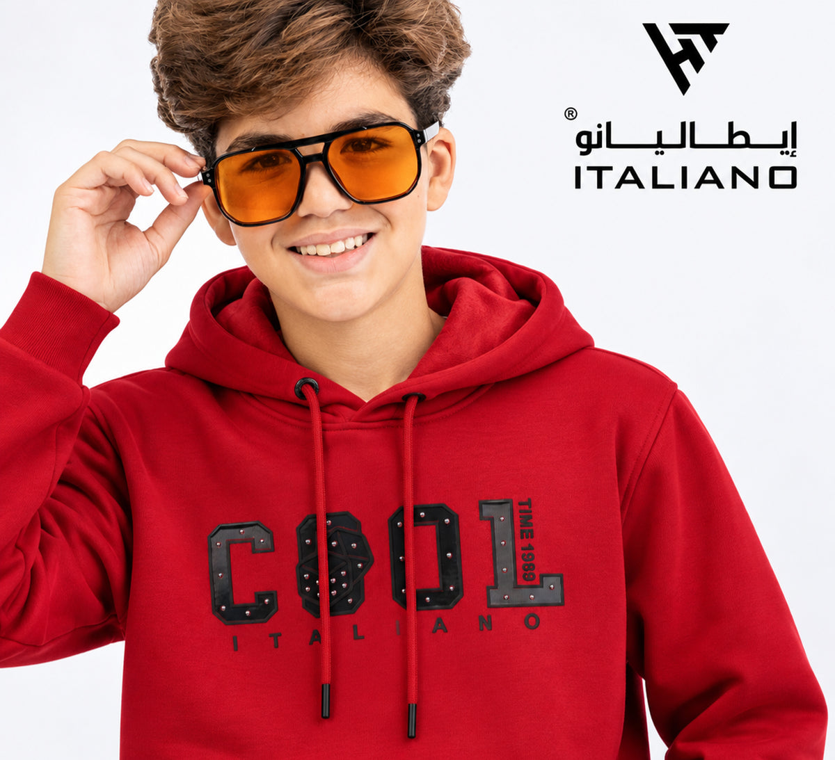 Boys Hoodie Italiano221