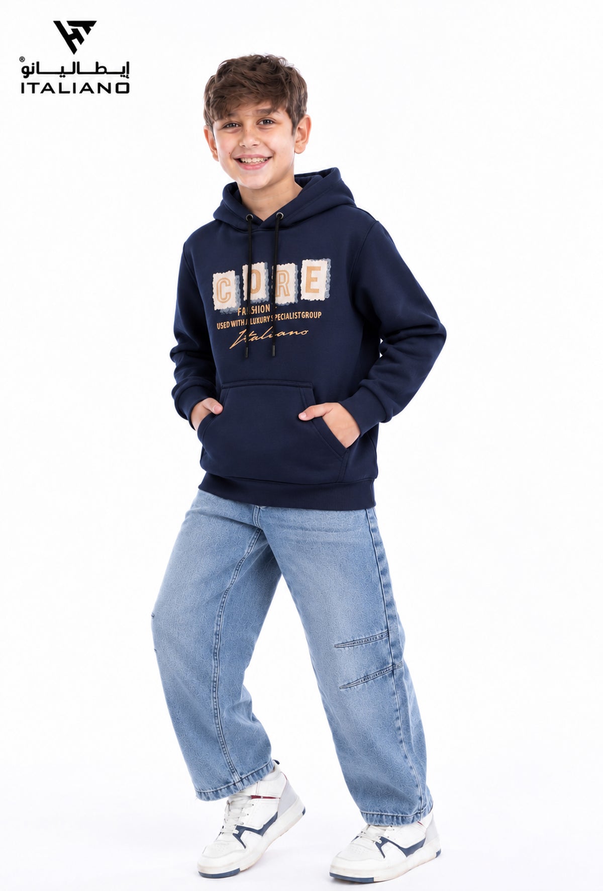 Boys Hoodie Italiano38