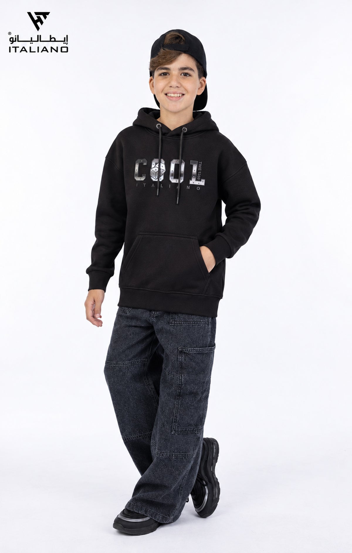 Boys Hoodie Italiano221