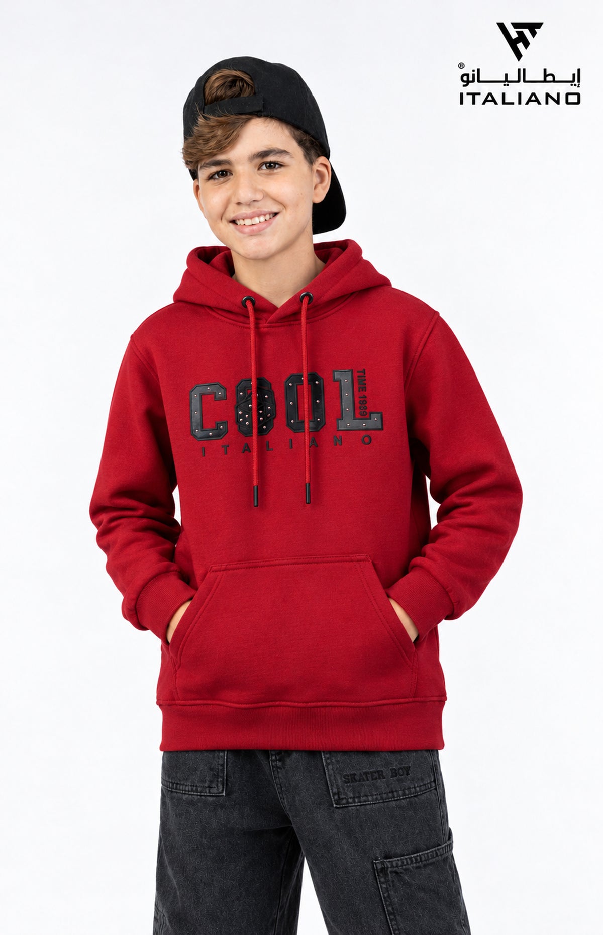 Boys Hoodie Italiano221