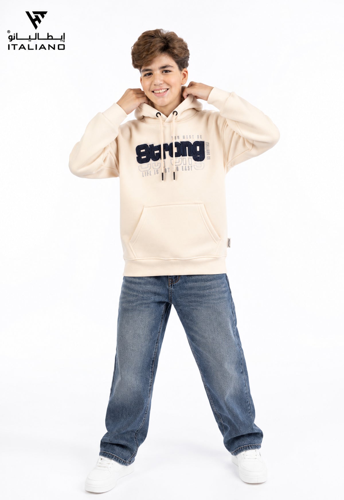 Boys OverSize Hoodie Italiano31