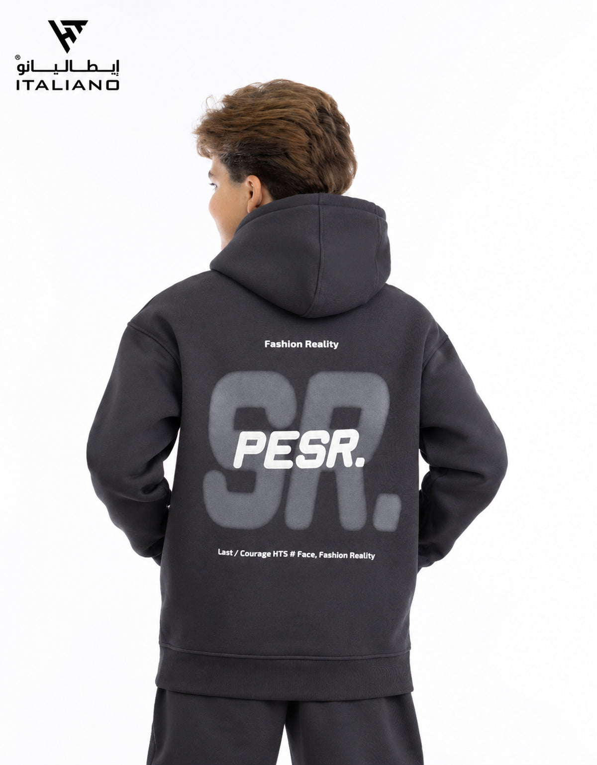 Boys OverSize Hoodie Set Italiano133
