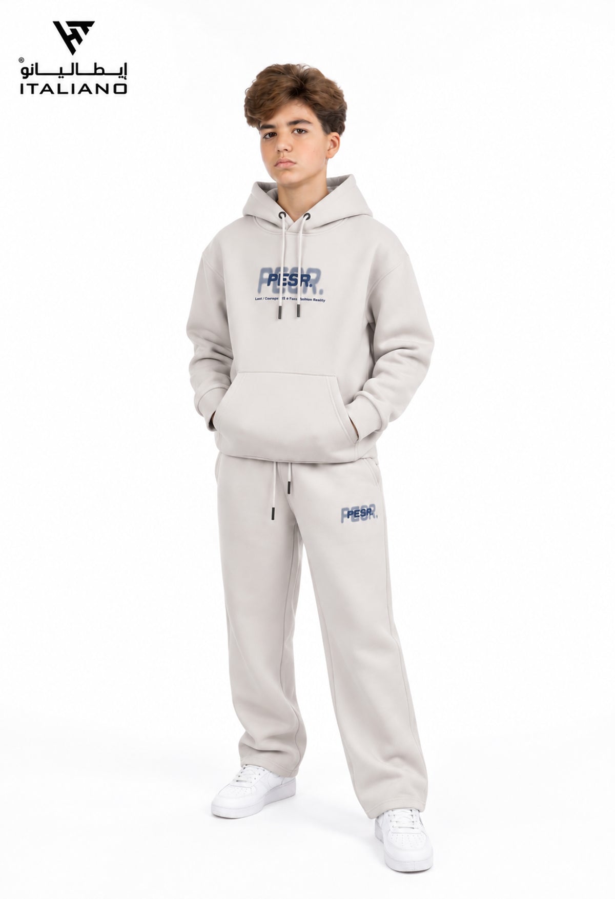 Boys OverSize Hoodie Set Italiano133